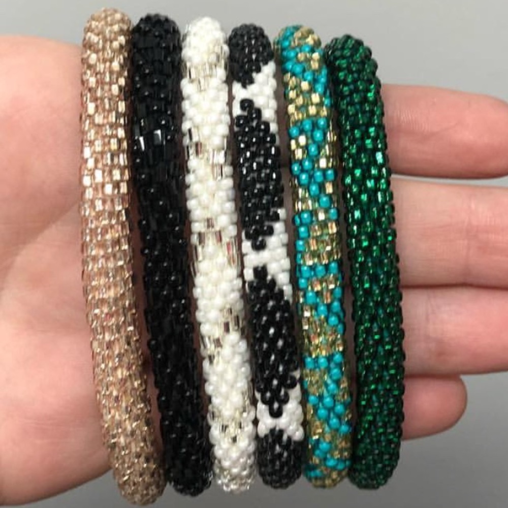 Bundle of bracelets & Mama bear shirt